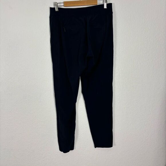 Athleta Navy Blue Brooklyn Straight Leg Ankle Pull On Pants - Picture 2 of 8